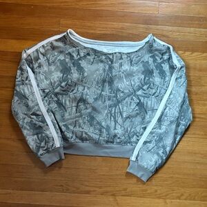 Gray Camouflage Sweatshirt